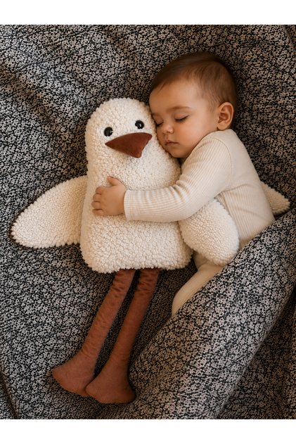 Çocuk Bebek Uyku Arkadaşı Duffy Ördek Yastık Peluş
