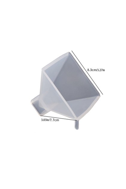 Big 1Pcs Pyramid Silicone Molds Crystal Chakra Resin Pyramid Stone Casting Molds DIY Jewelry Craft M