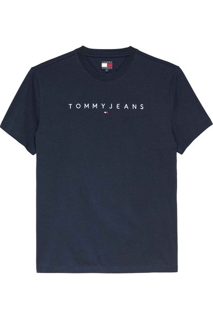 Erkek Marka Logolu Organik Pamuklu Bisiklet Yakalı Günlük Kullanıma Uygun Mavi T-Shirt