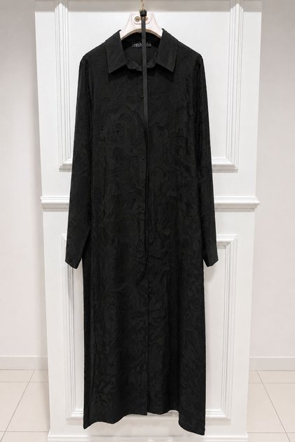 26107 Belted Waist Full Length Dress
