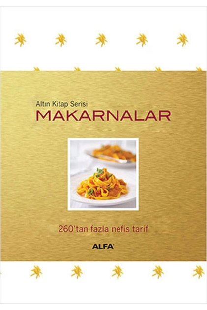 Makarnalar (ciltli) Yemek Türkçe 17 X 21,5 Ciltli