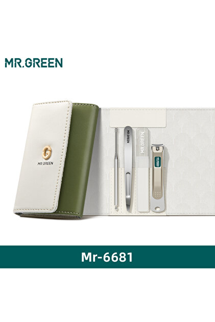 Mr-6681 MR.GREEN Fashionable Manicure Sets Personal Care Tools Stainless Steel Travel Kits Nail Clip