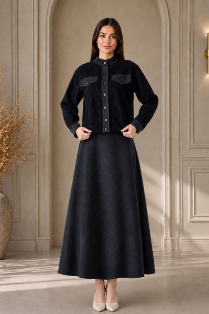 Hijab Dress Hijab Suit Special Production Italian Fabric