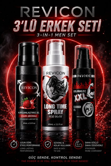 Full 3’lü Set For Men Güçlü Paket