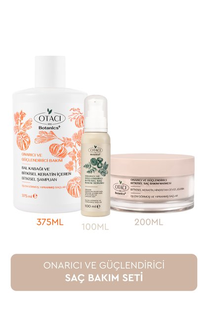 Botanics+ Onarıcı ve Güçlendirici Saç Bakım Seti