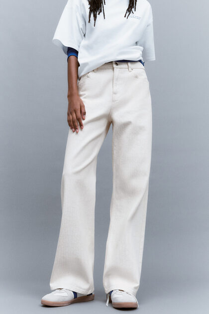 Straight High Waist Jeans