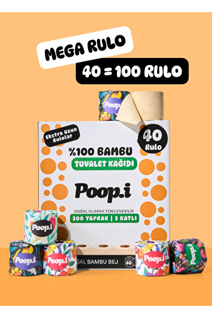 Poop.i %100 Bambu 