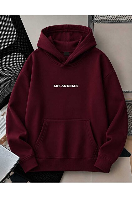 Unisex Men/Women Lossssw Colorful Custom Printed Cotton Oversize Hooded Sweatshirt