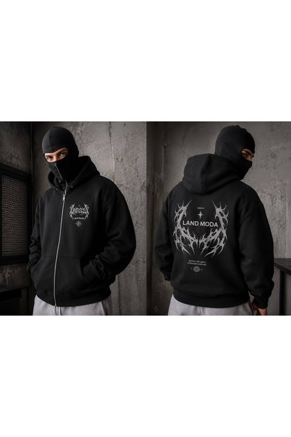 Style Vers Balaclava Full Zip Hooded Mask Hooded