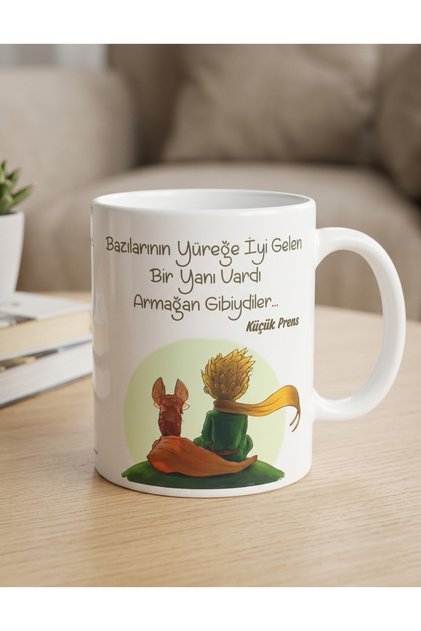 Küçük Prens Baskılı Kupa Bardak kahve çay mug