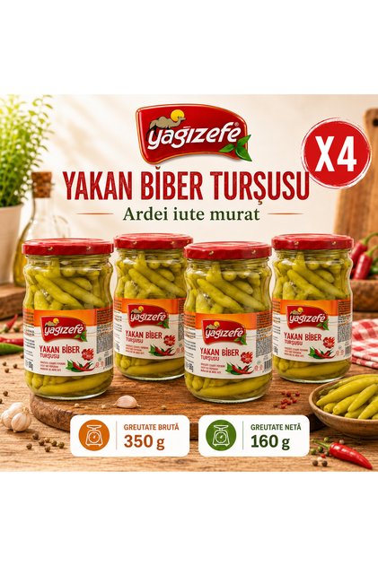 Ardei Iute Murat Yağızefe, Set 4 x 350 g