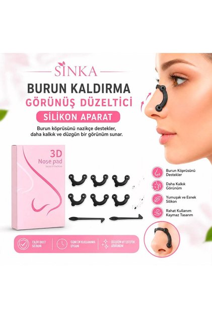 Burun Düzleştirme Burun Kaldırma Aparatı Pratik Yukarı Kaldırıcı Şekillendirici Düzeltici