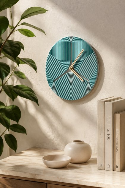 Pinterest Tarzı Modern Dekoratif Duvar Saati