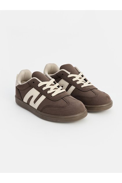 Lcw Steps Brown Suede Look Boys' Sports Shoes