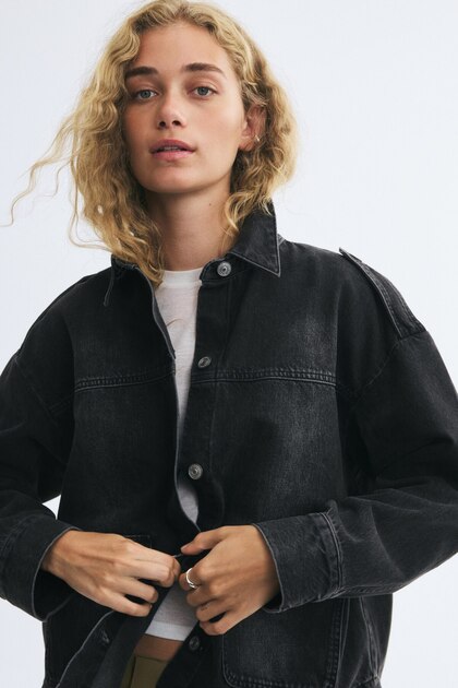 Oversize Kot Overshirt Gömlek