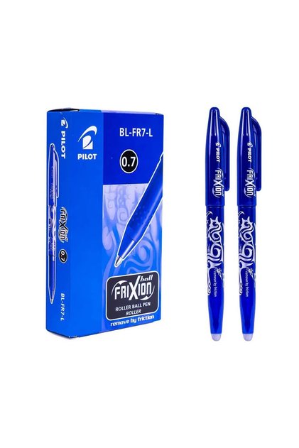 Set 3 Pixuri Roller Frixion Ball 0.7mm Albastru –