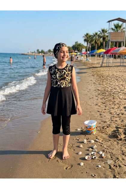 Girl's Hijab Swimsuit