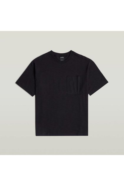 SİYAH ERKEK RELAXED T-SHIRT