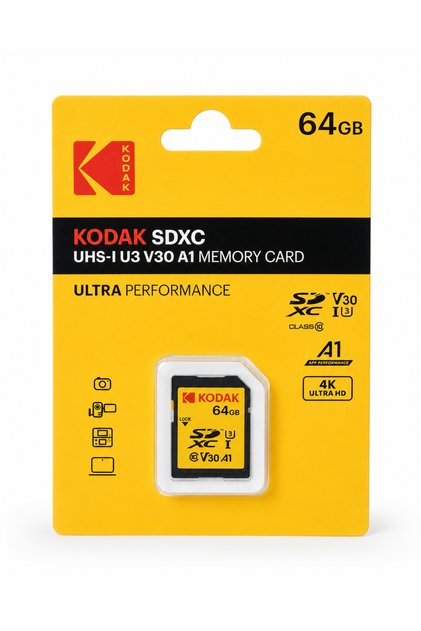 64Gb Uhs-I U3 V30 Sd Card