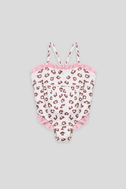 Baby Girl Patterned Swimsuit