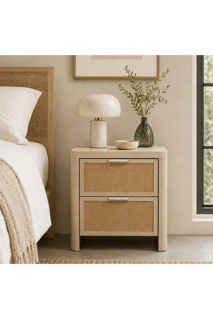 Comodino Canyon - Beige and Light Brown