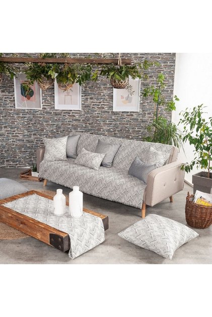 Ριχτάρι Σιένα 04 Γκρι Τρίθεσιο 180x300 εκ.