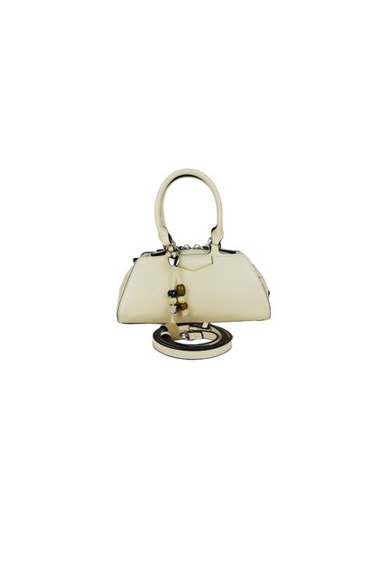 Duki Daso Off-White Stylish Handbag and Crossbody Women's Bag | Summer T8454 Off-White Single Section