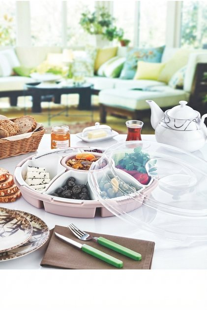 Lilyum Breakfast and Snack Set with 7 Compartments