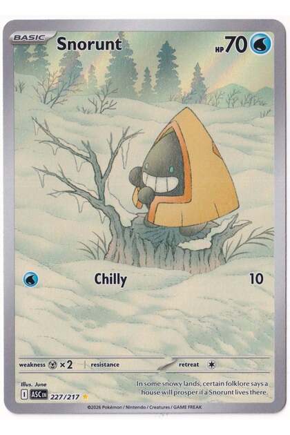 Snorunt # 227 - Ascended Heroes - Card (Mint)