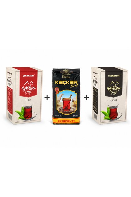 Çay 3'ü bir arada 1 kg gold + 1 kg filiz + 0,5 kg gold