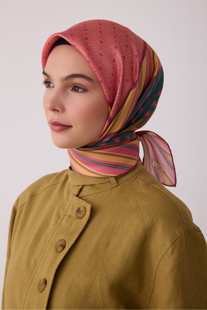 2026-2027 Fall Winter Season Twill Silk Scarf Msr23T 03