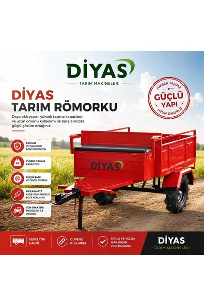 Çapa Makinesi römorku