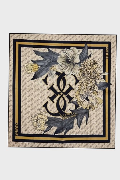 Square 90 X 90 cm Silk Scarf Aw5729Sil90 Women's Scarf Aw5729 Sil90 Off