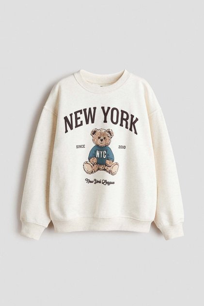Motif-detail sweatshirt