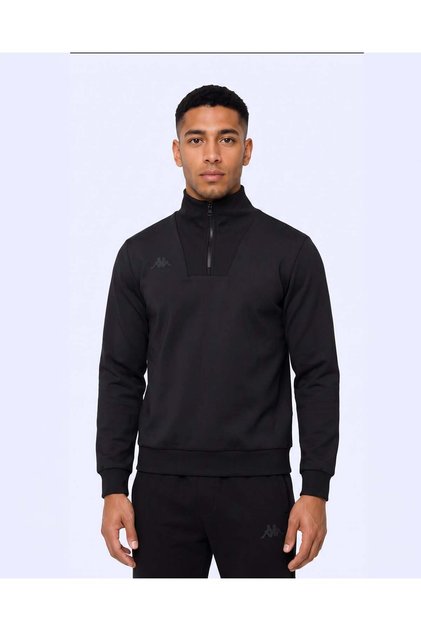 İther Tur Erkek Siyah Regular Sweatshirt