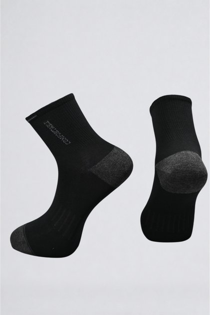 Taıdo Bamboo Booties Summer Cotton Comfortable Men's Socks 12-Pack
