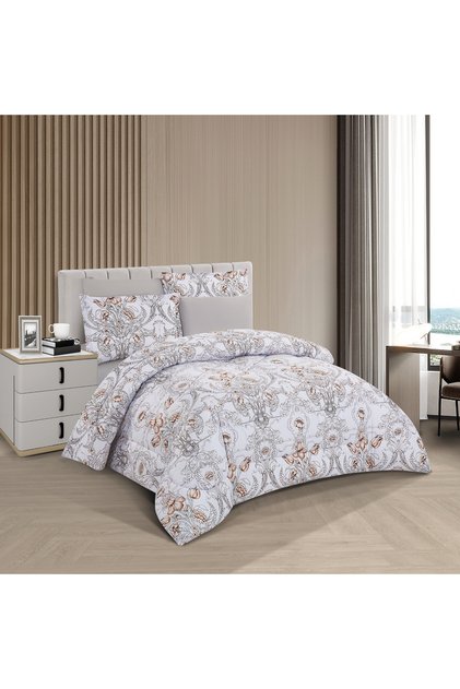 Printed Reversible Comforter Set