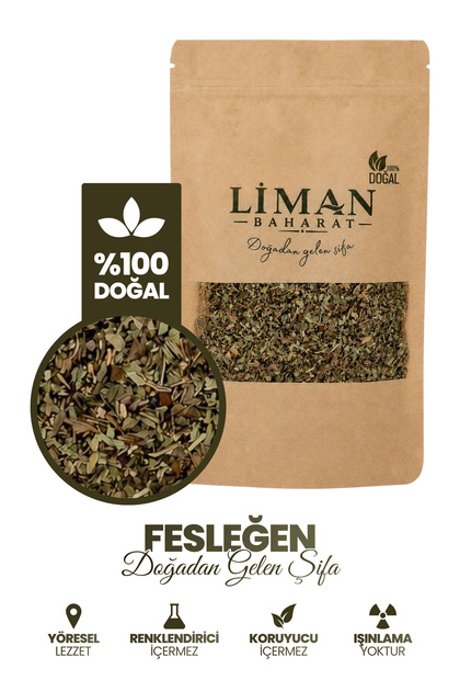 Kuru Fesleğen 50 gr – Kurutulmuş Fesleğen Baharatı