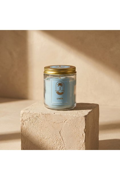 Bin Classic Linen Scented Jar Candle - 170 gms
