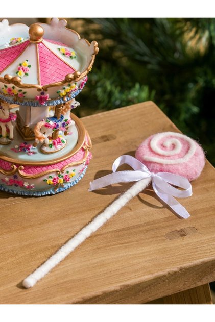 LCW HOME Pembe Baston Şeker Yılbaşı Süsü 25 Cm