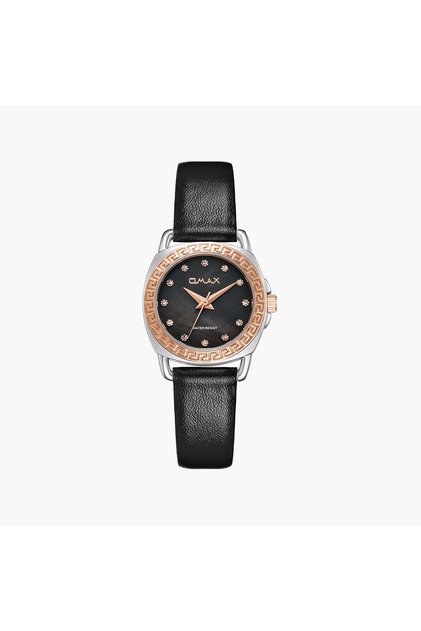 Women's Analog Round 28 MM Strap Buckle Watch | SQ-BSL002C22S4