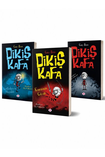 Stitch Head Series 3 Book Set - Guy Bass - Children's Fantasy Adventure Novel Set