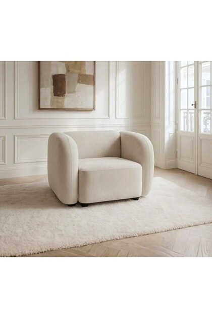 Single Sofa Lazurd - Beige