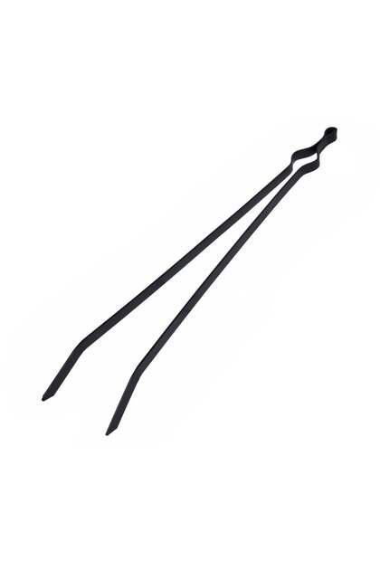Cleste Metalic pentru Semineu negru 64cm