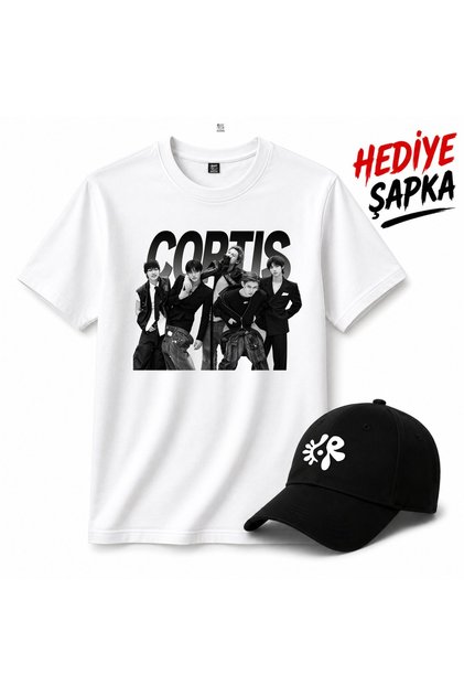 Cortis Printed T-Shirt, Premium Quality Unisex Kids/Adults (with a Hat as a Gift)