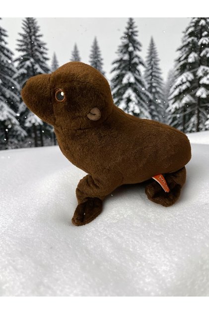 30 cm Brown Sea Lion / Kahverengi Deniz Aslanı Peluş.