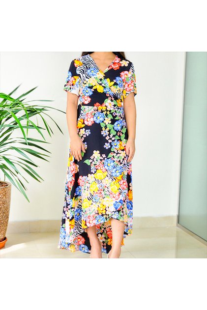 Women's Floral Maxi Dress