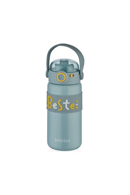 BESTE ÇELİK TERMOS MATARA MAVİ 500 ML.
