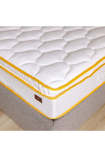 V2 Latex Pillow Top Pocket Spring Mattress 90x200x30Cm, Includes 1-90x200 Single Bed Mattresses