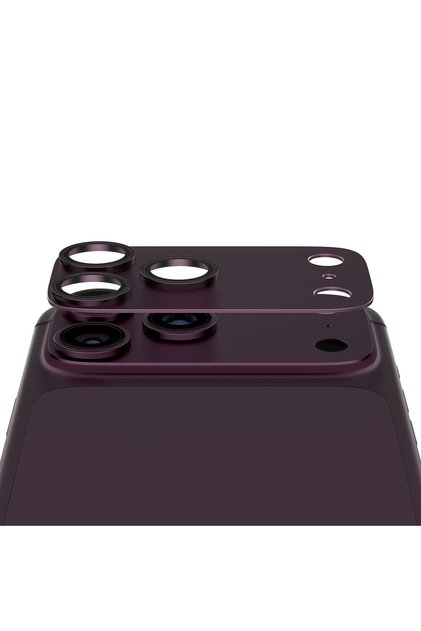 Fender Kamera Lens Koruyucu Mor iPhone 18 Pro Max